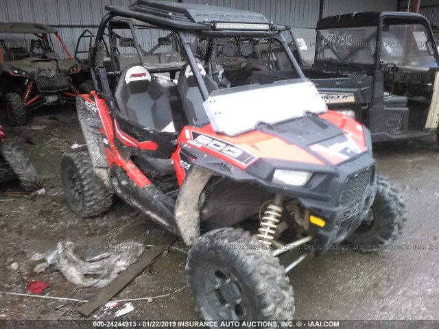 3NSVBE876FF379772 - 2015 POLARIS RZR S 900 EPS RED photo 1