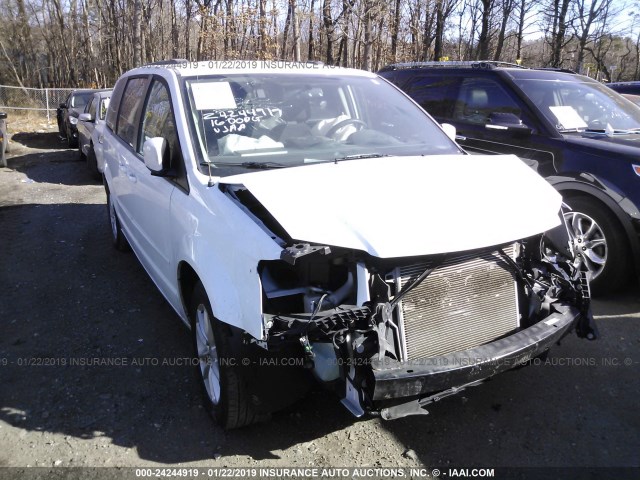 2C4RDGCGXGR210506 - 2016 DODGE GRAND CARAVAN SXT WHITE photo 6