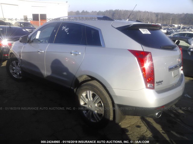 3GYFNAEY5BS552390 - 2011 CADILLAC SRX LUXURY COLLECTION SILVER photo 3