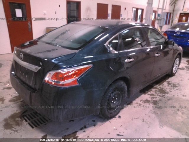 1N4AL3AP9FC194811 - 2015 NISSAN ALTIMA BLUE photo 4