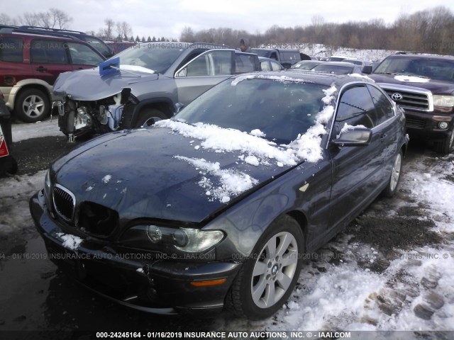 WBABD33416PL08692 - 2006 BMW 325 CI GRAY photo 2