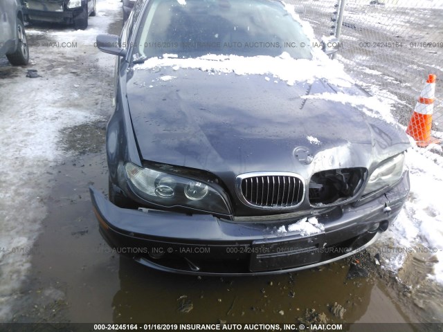 WBABD33416PL08692 - 2006 BMW 325 CI GRAY photo 6