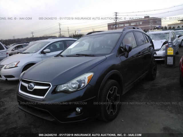 JF2GPACC1D2811646 - 2013 SUBARU XV CROSSTREK 2.0 PREMIUM BLACK photo 2