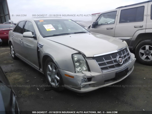 1G6DW67V780161609 - 2008 CADILLAC STS Champagne photo 1