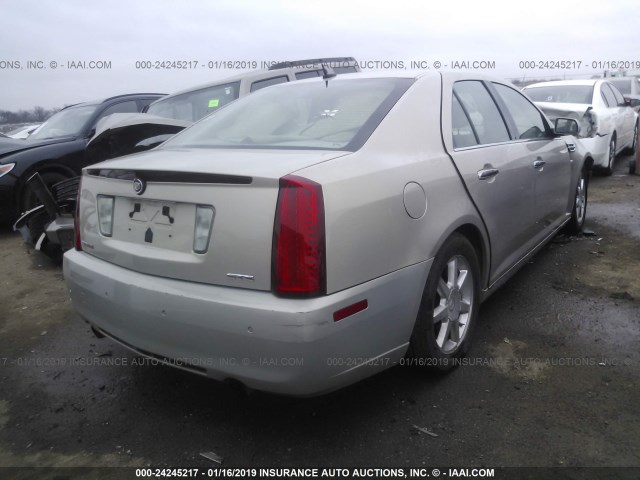 1G6DW67V780161609 - 2008 CADILLAC STS Champagne photo 4