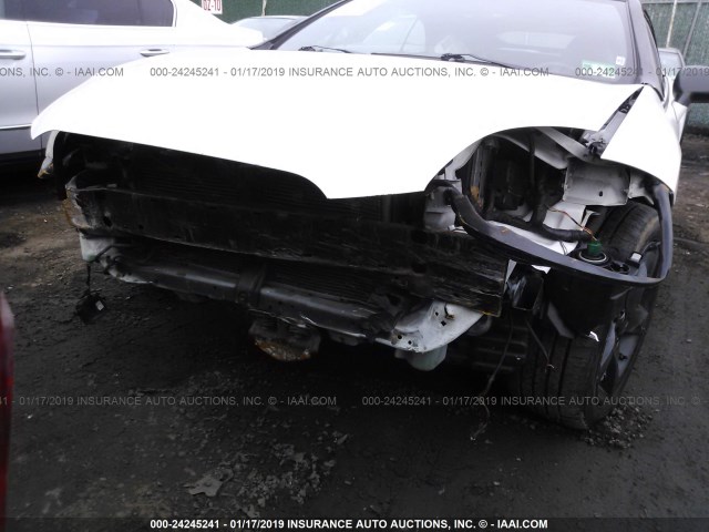 4A3AL25F98E012146 - 2008 MITSUBISHI ECLIPSE SPYDER GS WHITE photo 6