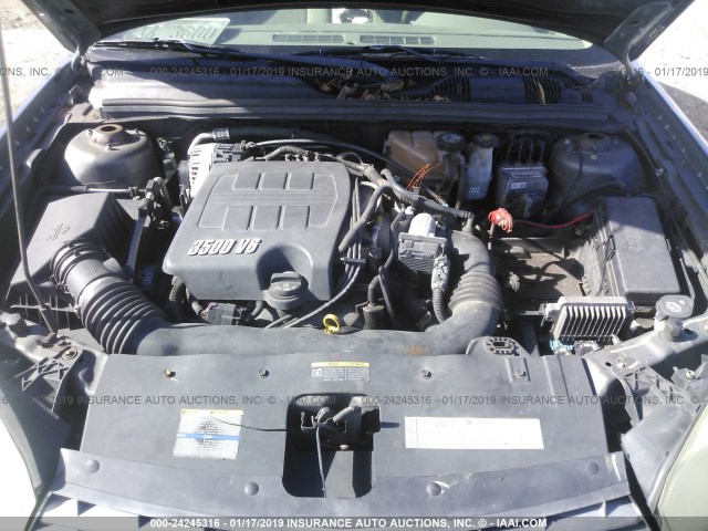 1G1ZT54855F270365 - 2005 CHEVROLET MALIBU LS GRAY photo 10