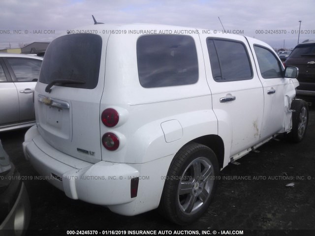 3GNBACDV0AS529561 - 2010 CHEVROLET HHR LT WHITE photo 4