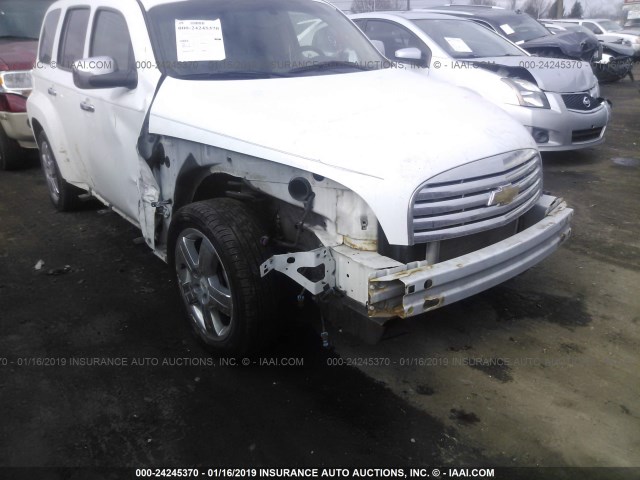 3GNBACDV0AS529561 - 2010 CHEVROLET HHR LT WHITE photo 6