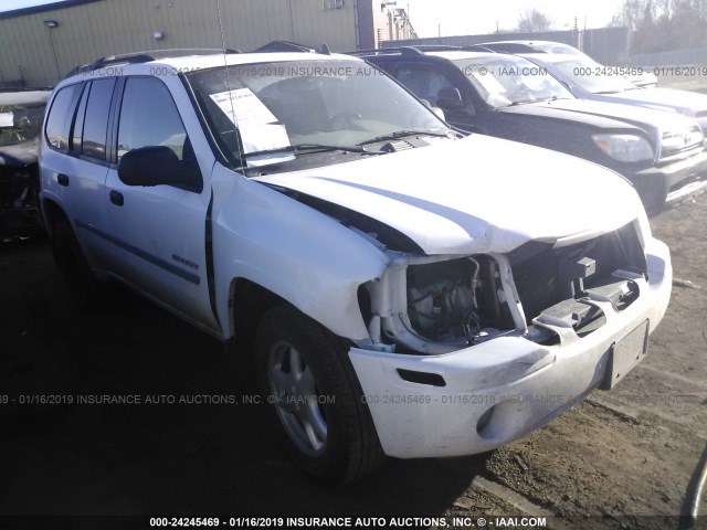 1GKDT13S962268896 - 2006 GMC ENVOY WHITE photo 1