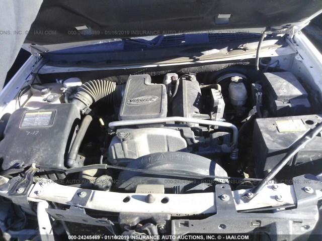 1GKDT13S962268896 - 2006 GMC ENVOY WHITE photo 10