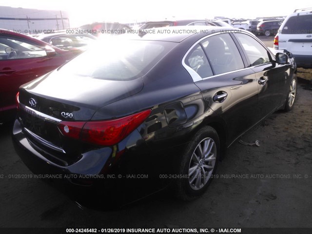 JN1BV7AR5FM422835 - 2015 INFINITI Q50 PREMIUM/SPORT BLACK photo 4