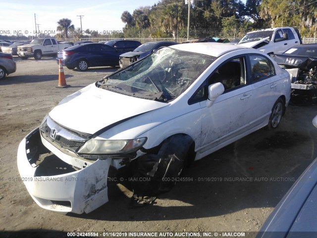 19XFA1F63BE022447 - 2011 HONDA CIVIC LX-S Ağ foto 2