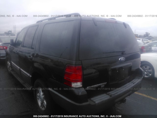 1FMPU15586LA05110 - 2006 FORD EXPEDITION XLT BLACK photo 3