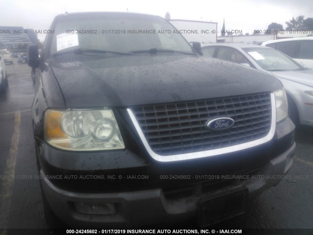 1FMPU15586LA05110 - 2006 FORD EXPEDITION XLT BLACK photo 6