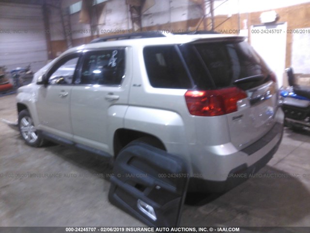 2GKALREK3E6303626 - 2014 GMC TERRAIN SLE TAN photo 3