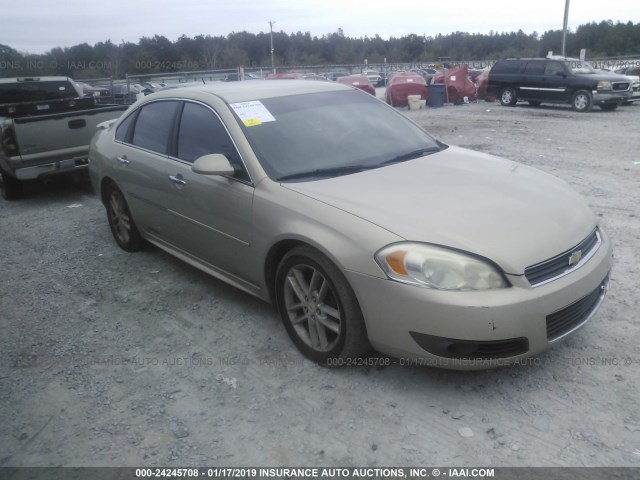 2G1WC5EM2A1152192 - 2010 CHEVROLET IMPALA LTZ TAN photo 1