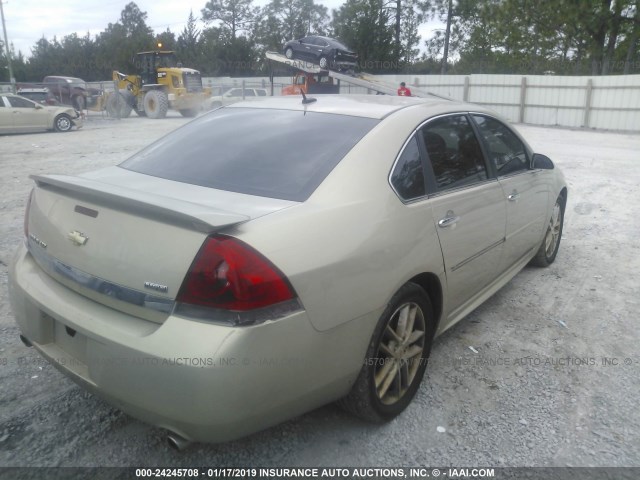 2G1WC5EM2A1152192 - 2010 CHEVROLET IMPALA LTZ TAN photo 6