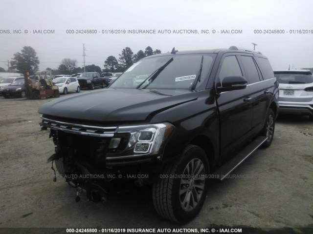 1FMJU1KT9JEA19068 - 2018 FORD EXPEDITION LIMITED BLACK photo 2