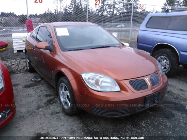 1G2AL15F877215551 - 2007 PONTIAC G5 ORANGE photo 1