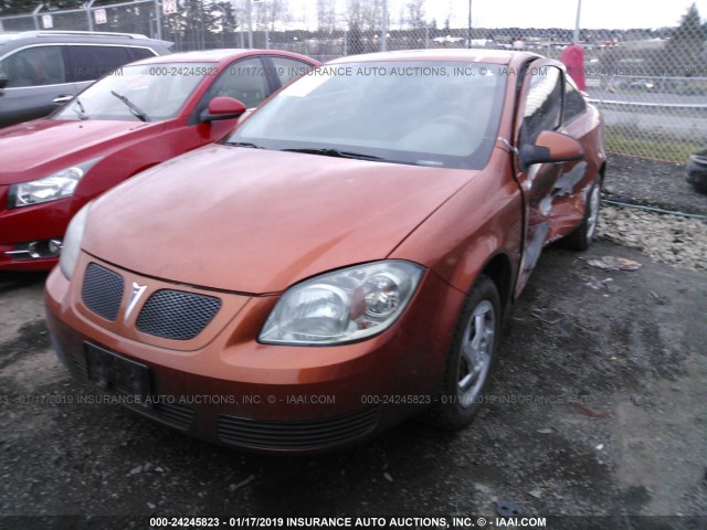 1G2AL15F877215551 - 2007 PONTIAC G5 ORANGE photo 2