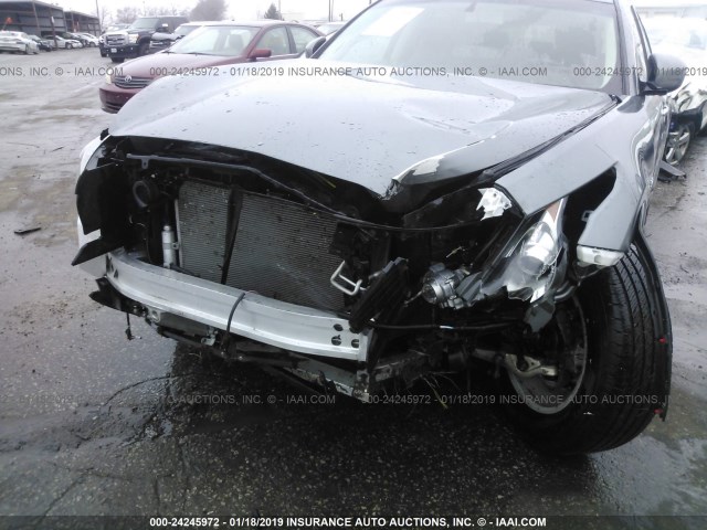 JN8CS1MW3GM751872 - 2016 INFINITI QX70 GRAY photo 6