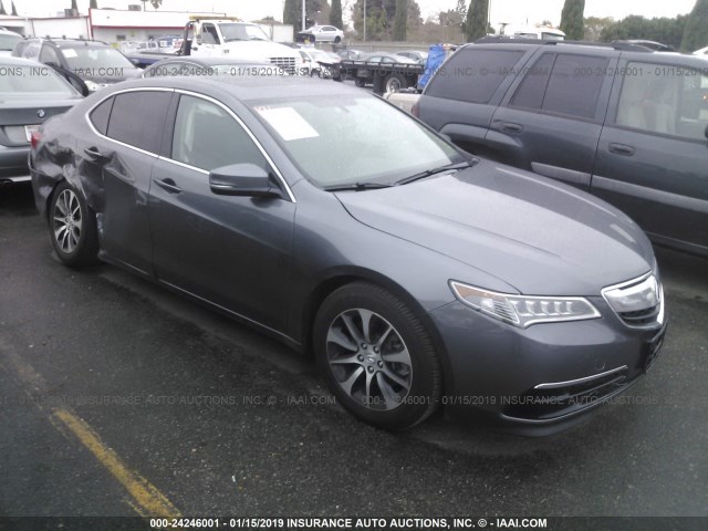 19UUB1F39HA004414 - 2017 ACURA TLX GRAY photo 1