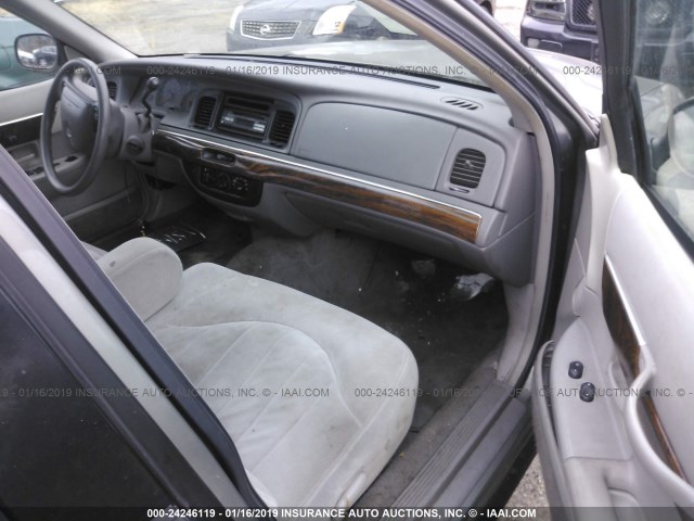 2MEFM74W6XX716059 - 1999 MERCURY GRAND MARQUIS GS GRAY photo 5