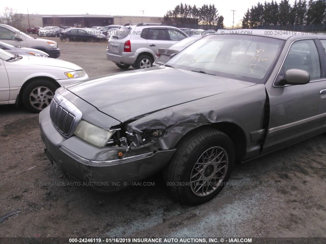 2MEFM74W6XX716059 - 1999 MERCURY GRAND MARQUIS GS GRAY photo 6