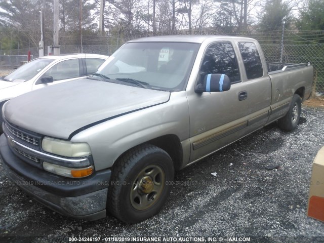 1GCEC19T71E211829 - 2001 CHEVROLET SILVERADO C1500 Pewter photo 2