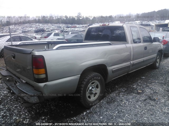 1GCEC19T71E211829 - 2001 CHEVROLET SILVERADO C1500 Pewter photo 4