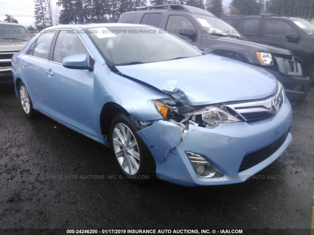 4T4BF1FK5DR290421 - 2013 TOYOTA CAMRY L/SE/LE/XLE Açıq mavi foto 1