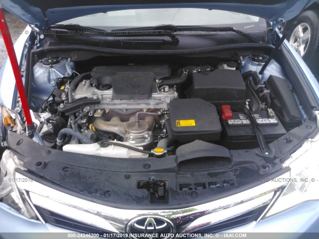 4T4BF1FK5DR290421 - 2013 TOYOTA CAMRY L/SE/LE/XLE Açıq mavi foto 10