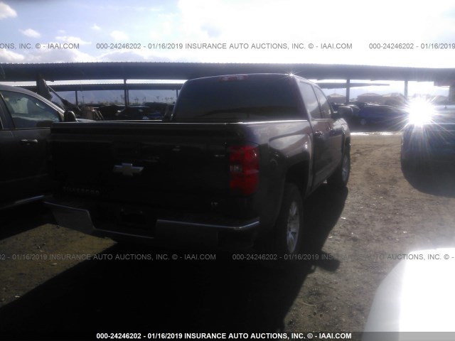 3GCUKREC2HG127181 - 2017 CHEVROLET SILVERADO K1500 LT MAROON photo 4