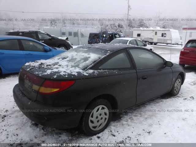 1G8ZE1287XZ160491 - 1999 SATURN SC1 GREEN photo 4