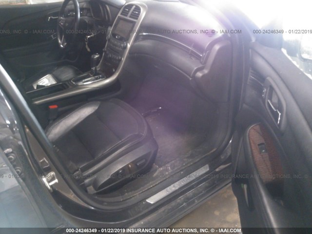 1G11H5SA3DF265510 - 2013 CHEVROLET MALIBU LTZ ნაცრისფერი ფოტო 5
