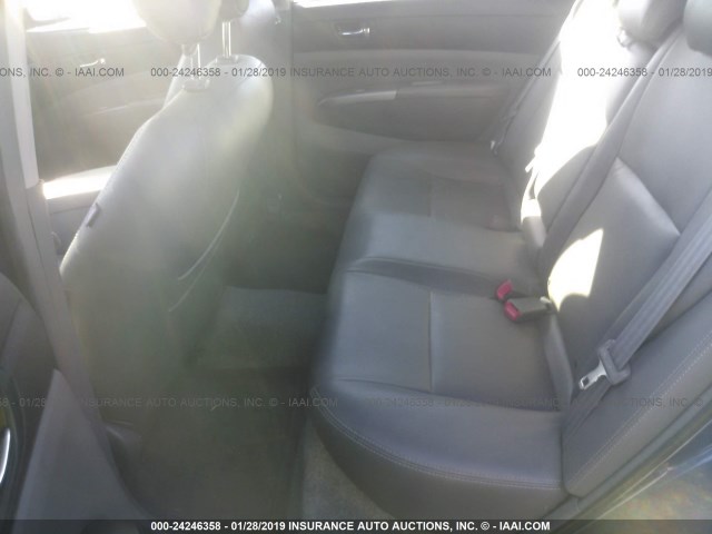 JTDKB20U197870877 - 2009 TOYOTA PRIUS BLUE photo 8