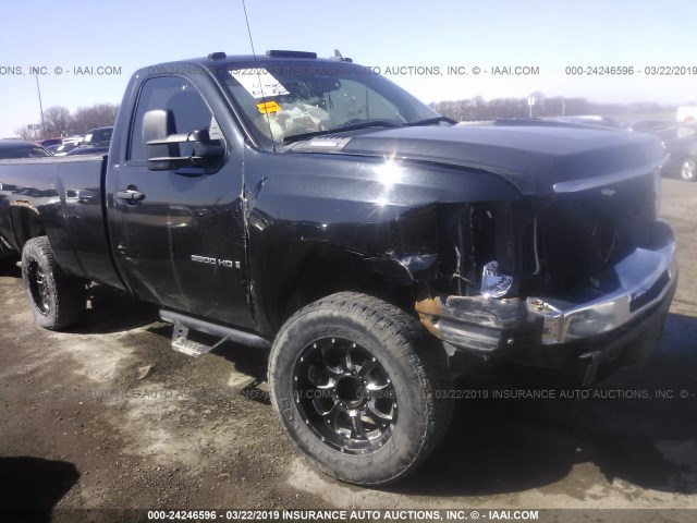 1GCHK74K19E129818 - 2009 CHEVROLET SILVERADO K3500 BLACK photo 1