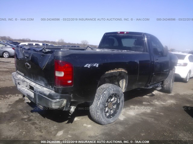 1GCHK74K19E129818 - 2009 CHEVROLET SILVERADO K3500 BLACK photo 4