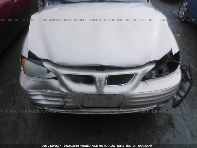 1G2NF52F22C112307 - 2002 PONTIAC GRAND AM SE1 GOLD photo 6