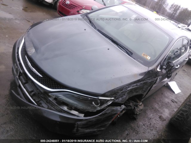 1C3CCCEG4FN673790 - 2015 CHRYSLER 200 C GRAY photo 2