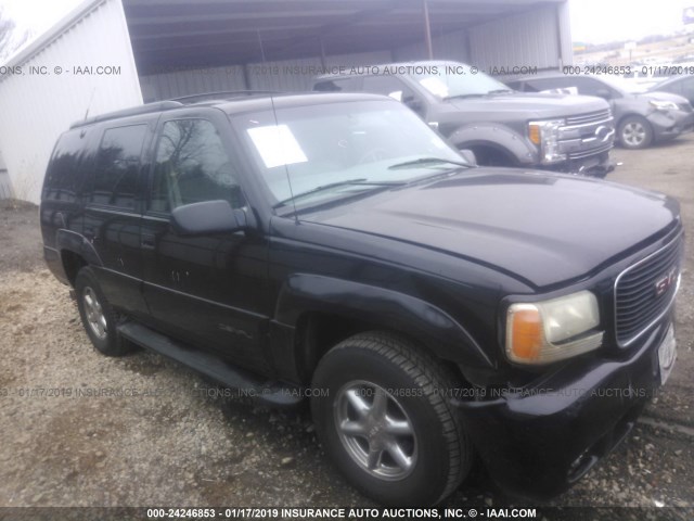 1GKEK13R7YR131521 - 2000 GMC YUKON DENALI BLACK photo 1