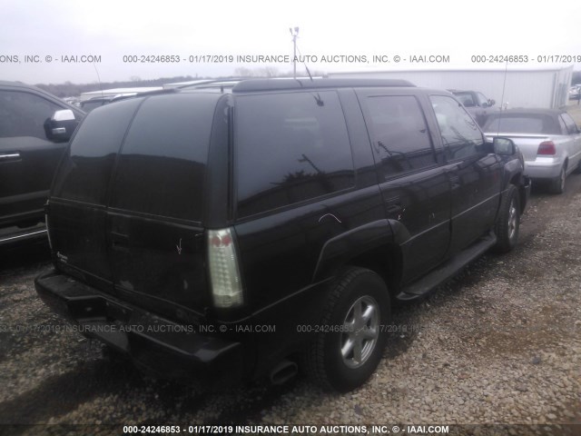 1GKEK13R7YR131521 - 2000 GMC YUKON DENALI BLACK photo 4