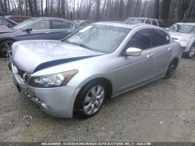 1HGCP3F88AA014846 - 2010 HONDA ACCORD EXL SILVER photo 2