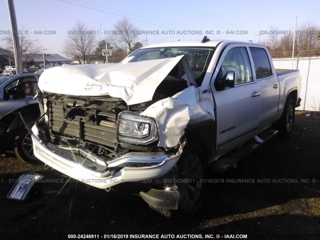 3GTU2NEC7HG508579 - 2017 GMC SIERRA K1500 SLT WHITE photo 2