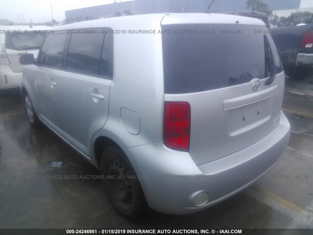 JTLZE4FE9A1111567 - 2010 TOYOTA SCION XB 银色 照片 3