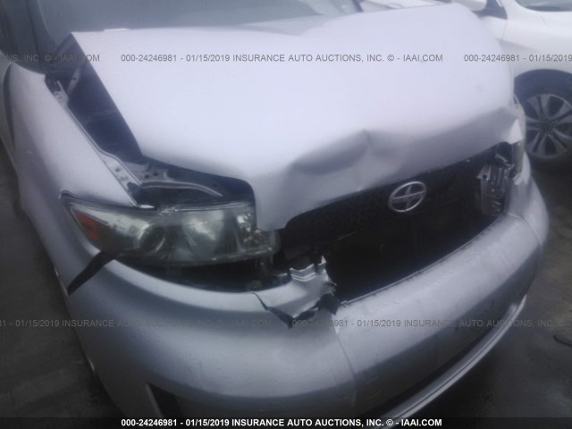 JTLZE4FE9A1111567 - 2010 TOYOTA SCION XB 银色 照片 6
