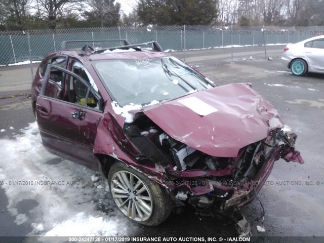 JF1GPAD69DH824896 - 2013 SUBARU IMPREZA PREMIUM BURGUNDY photo 1