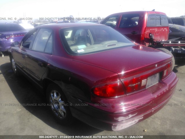 2G4WB52K041352937 - 2004 BUICK REGAL LS RED photo 3