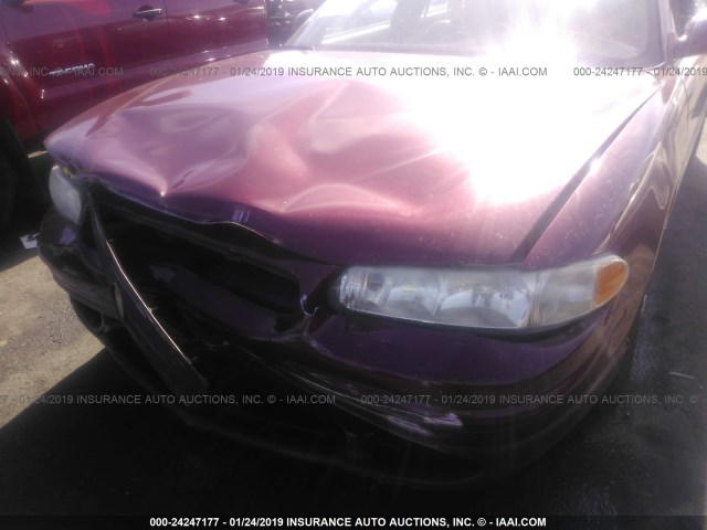 2G4WB52K041352937 - 2004 BUICK REGAL LS RED photo 6